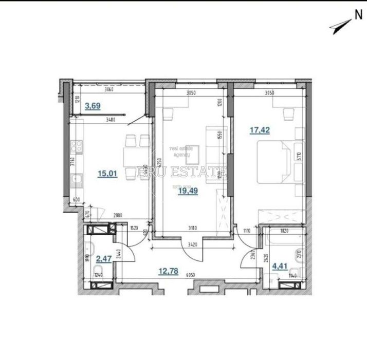 2к76м Видова ЖК Берег Дніпра Дніпровська набержна Березняківська Грейт