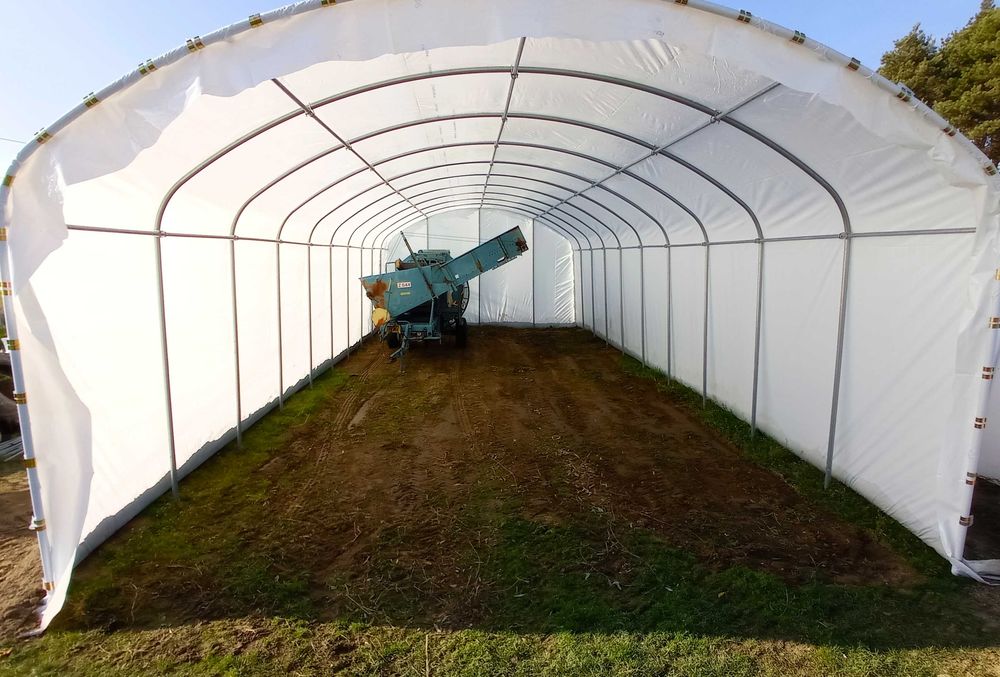 Hala Namiotowa Łukowa Rolnicza Magazyn Wiata Tunelowa 6.5x4.5x15