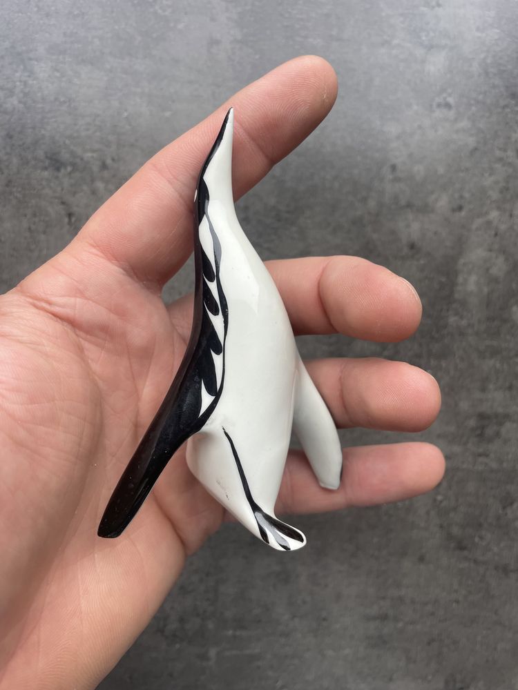 Figurka Wałbrzych Pingwin n. Ćmielów Porcelana prl