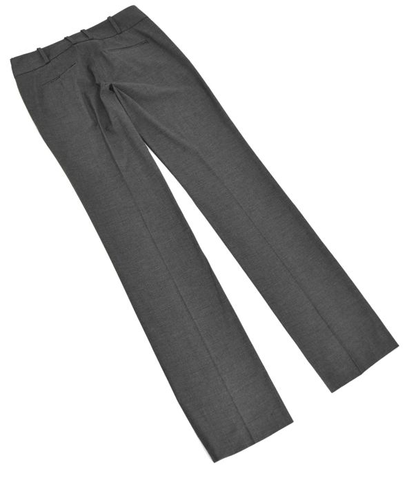 HUGO BOSS spodnie damskie eleganckie szare proste długie wizytowe 36