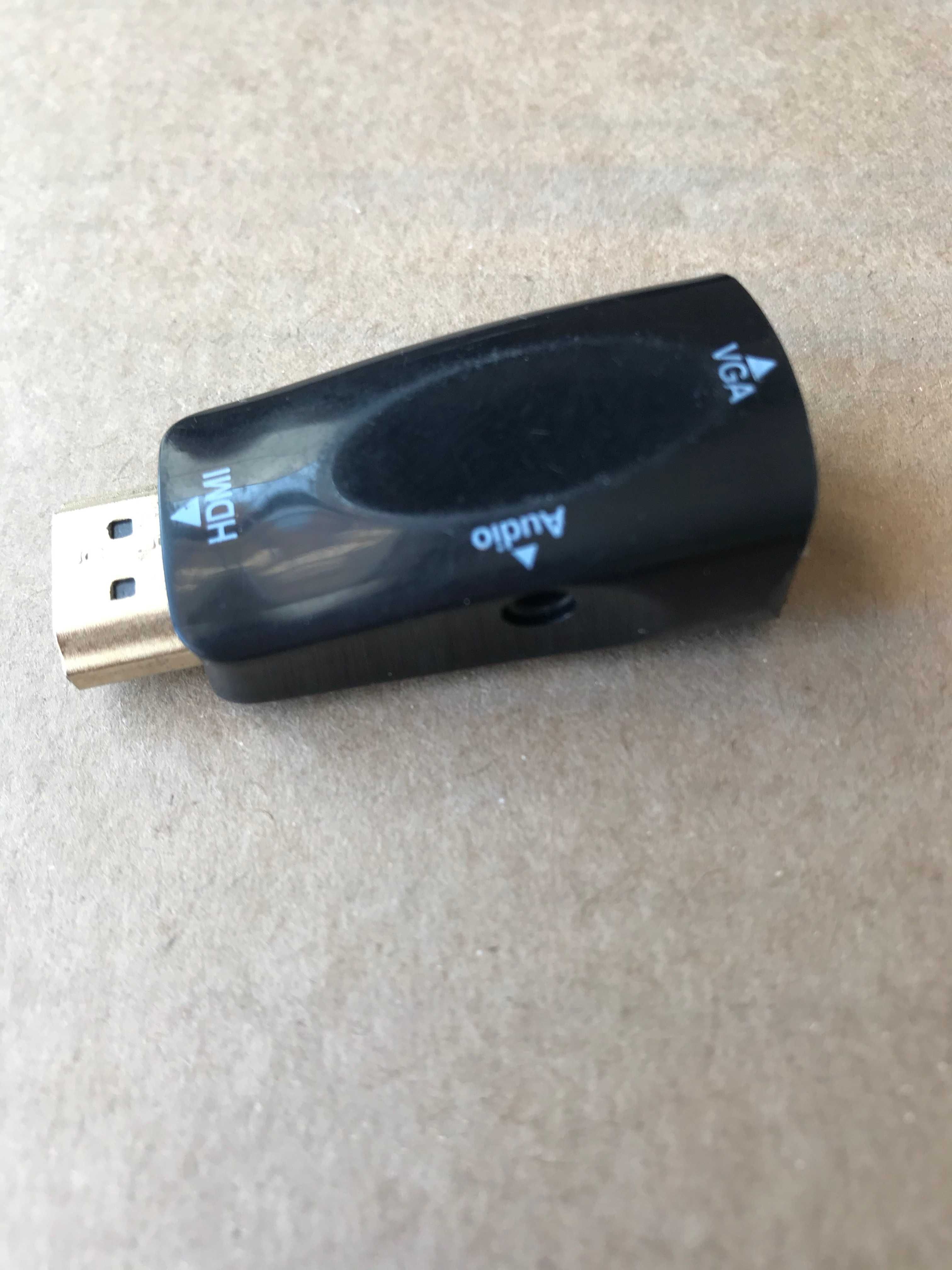 Conversor HDMI para VGA (para ligar a monitor pela entrada VGA)