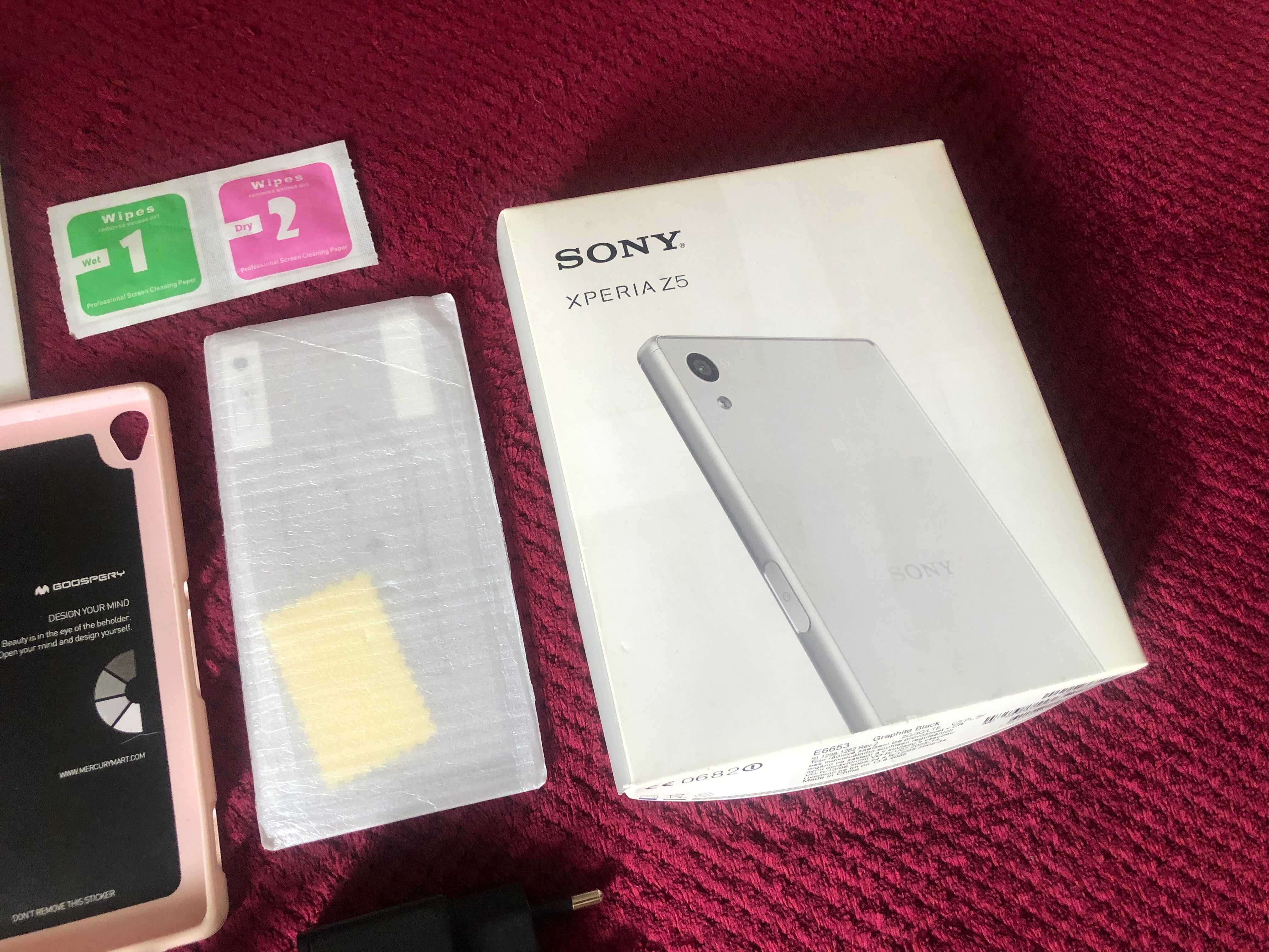 telefon SONY XPERIA Z5 akcesoria box / stan bdb
