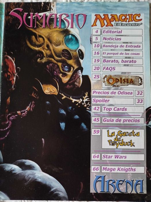 Revistas Arena, números 1, 2, 3 e 6 [portes incluídos]