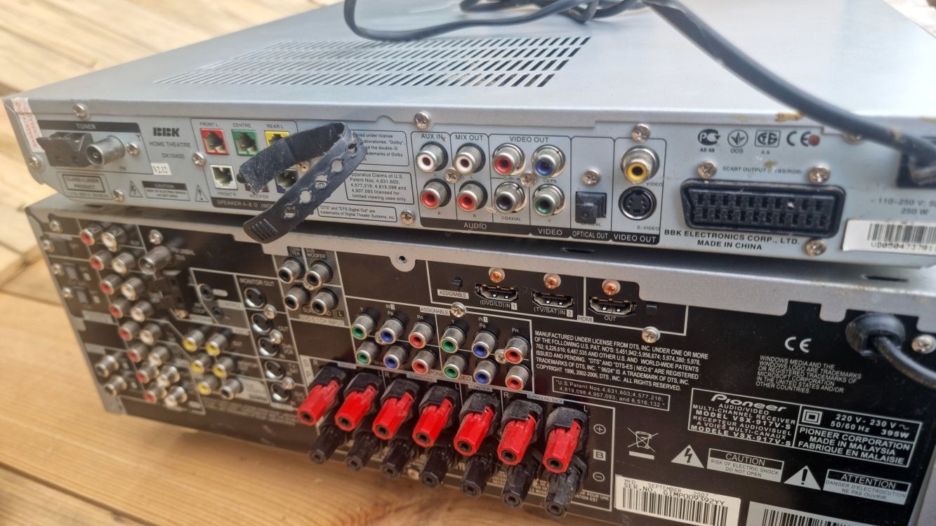 Домашній кінотеатр BBK DK1040S + Pioneer vsx-917v-s