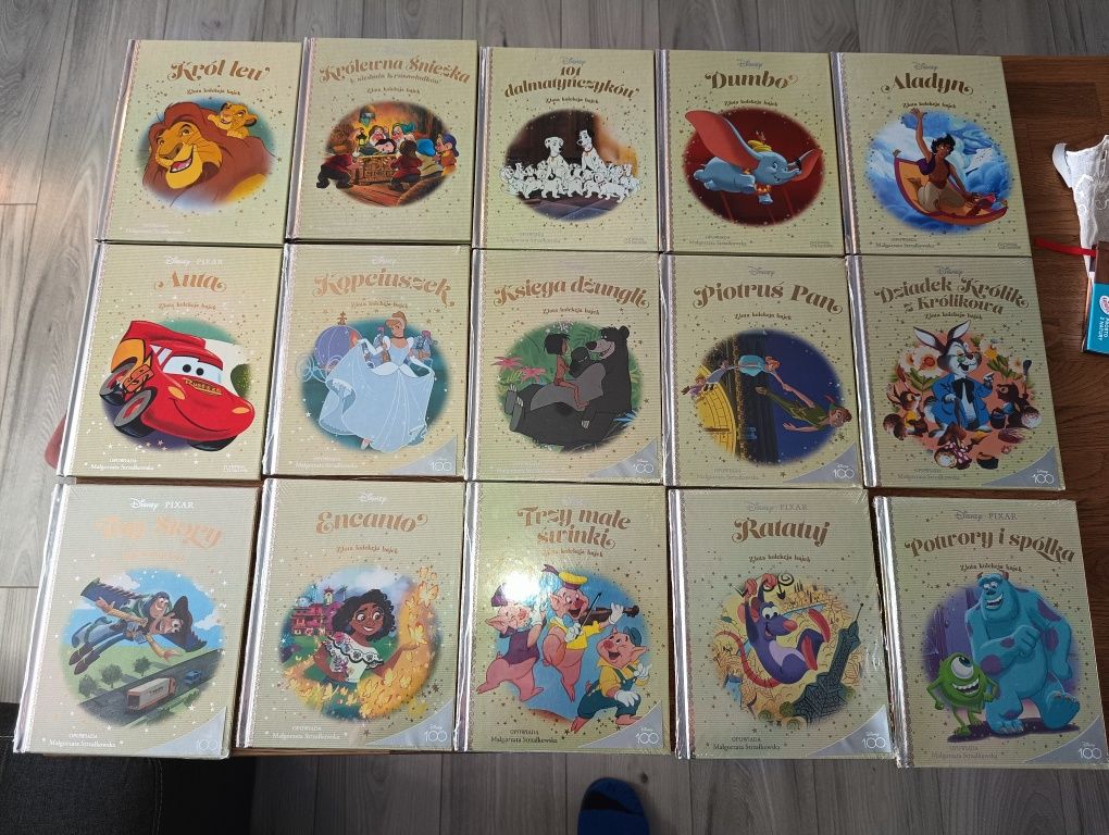 Złota kolekcja bajek Disneya nowe 31 sztuk od 1-32  bajki książki