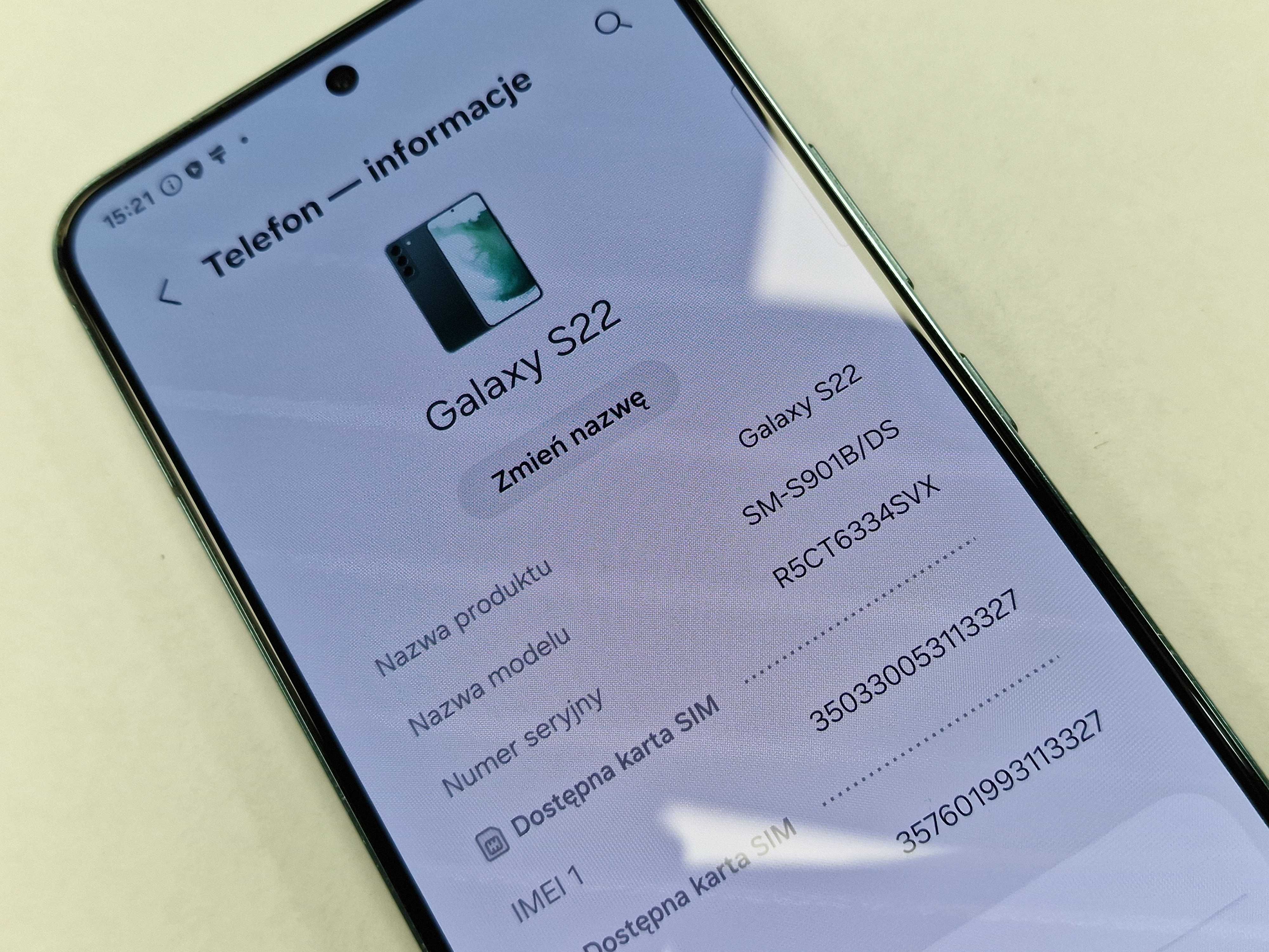 Samsung Galaxy S22 Dual SIM/ 8GB/ 128GB/ Grade B do C/ bater obniżona