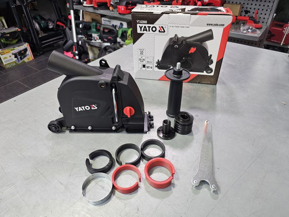 Насадка Кожух Штроборез для Болгарки  YATO +Пылеудаление