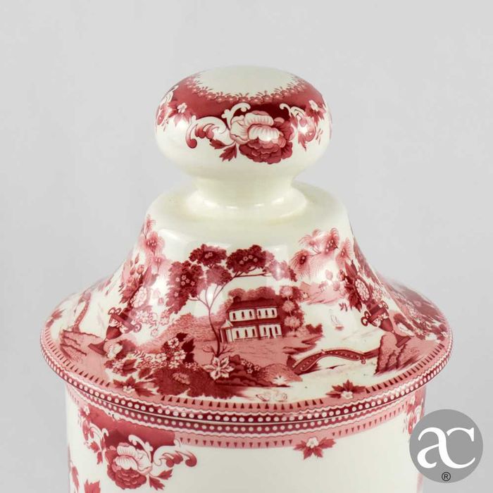 Bomboneira Potiche em Faiança decoração Empire - Progression