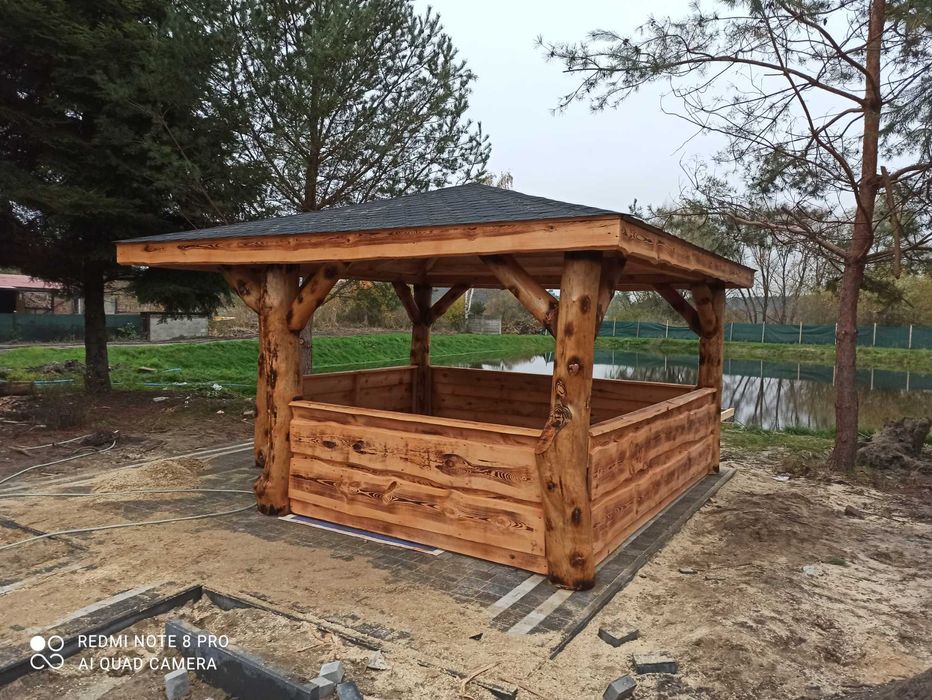 Altanka z bala Altana Altanki Altany Ogrodowa