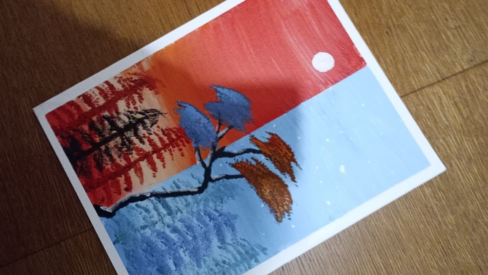 Obraz na ścianę - obrazek z drzewem