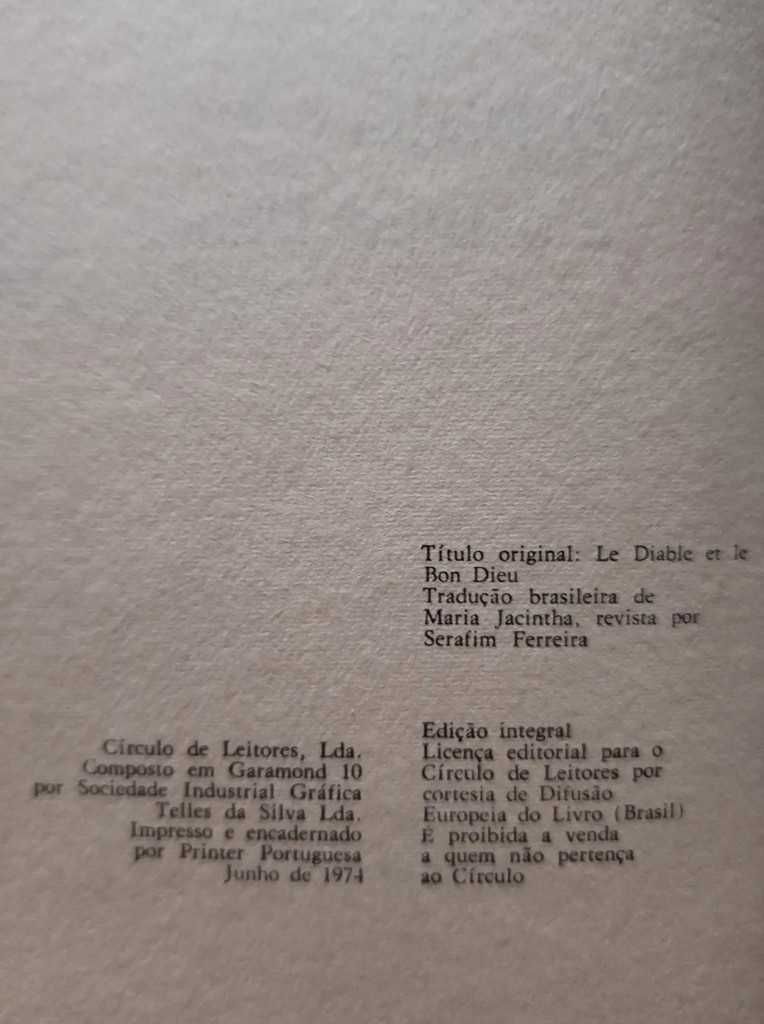 O Diabo e o Bom Deus - Jean-Paul Sartre
