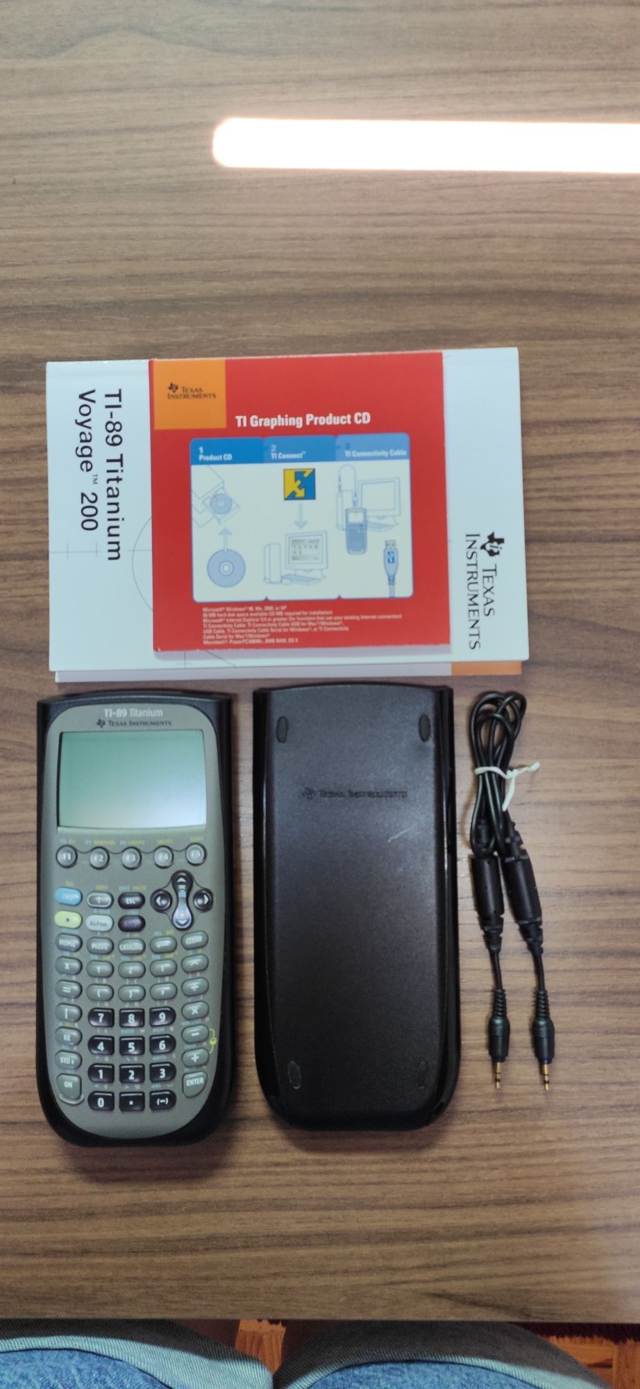 Máquina de calcular gráfica Texas Instruments TI-89 Titanium