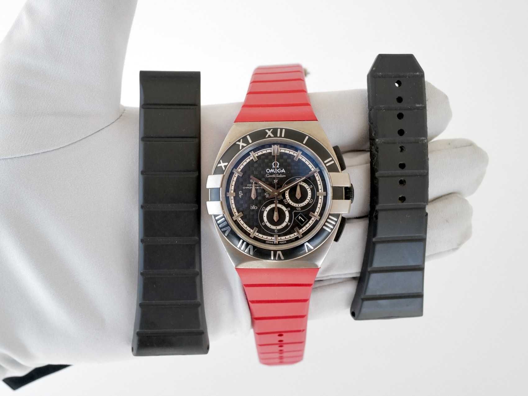 Omega Constellation Double Eagle Co-Axial Titanium Chronograph 41mm