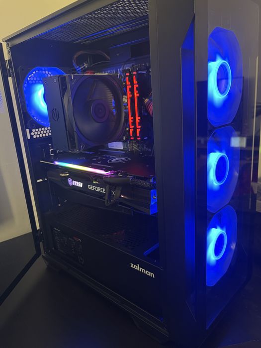 Komputer gamingowy rtx 3070ti, 5600x, 32gb ram, b550