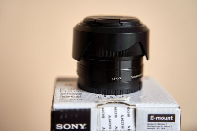 Obiektyw sony 35mm 1.8F APSC SEL35F18 Mocowanie Sony E