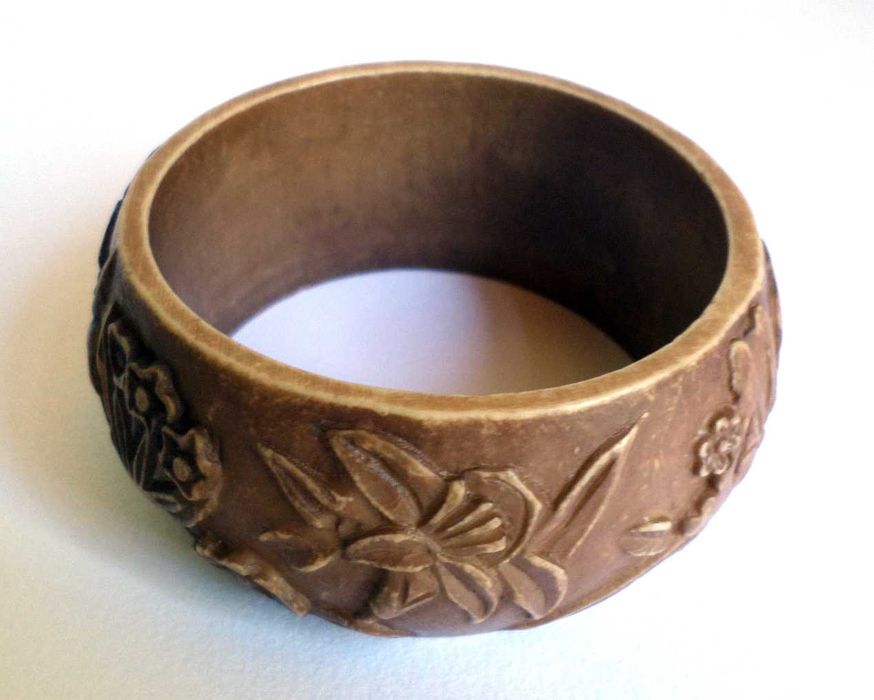 Pulseira Larga / Bangle trabalhada