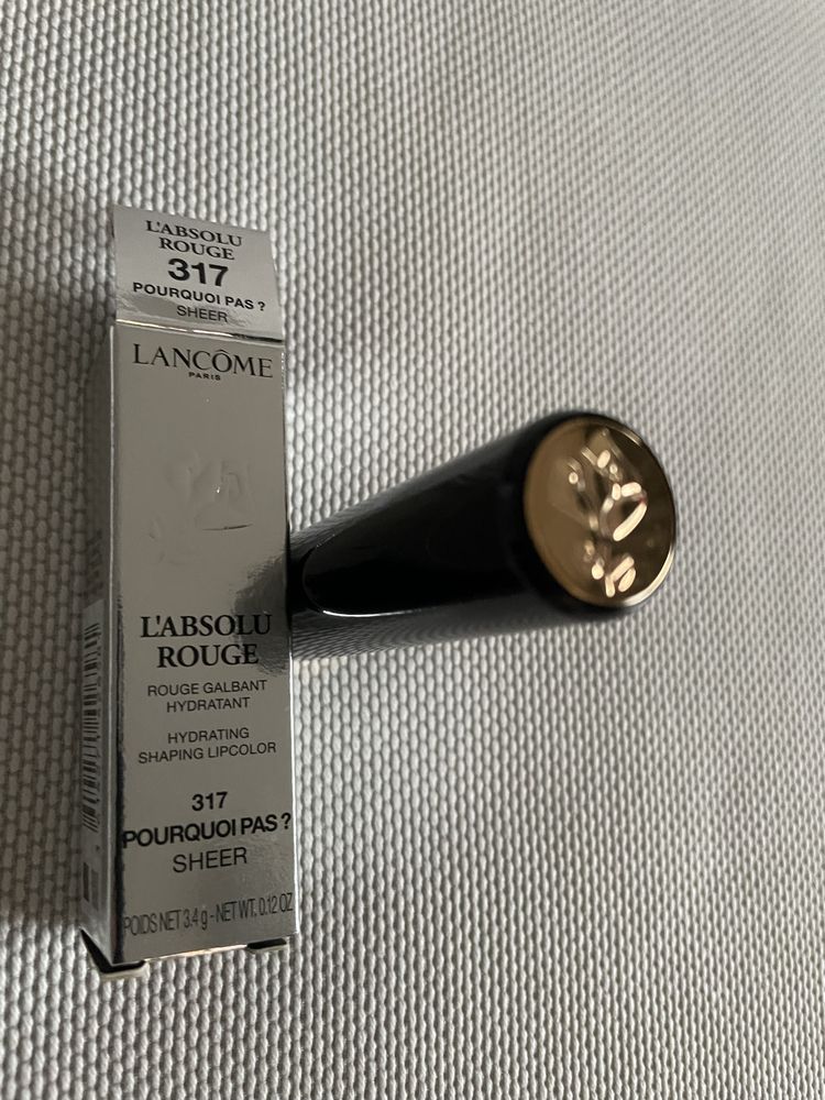 NOWA Pomadka Lancome L’Absolu Rouge Sheer, nr 317