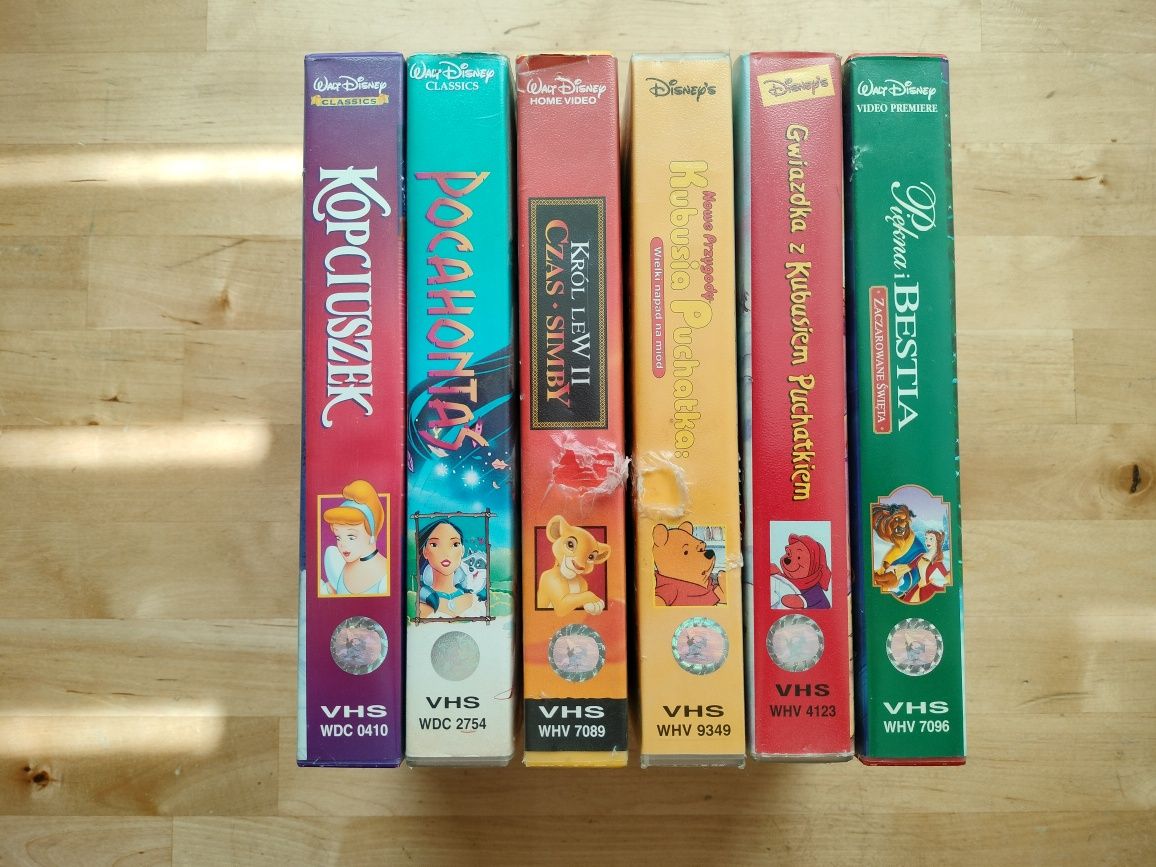 Disney 6 bajek VHS