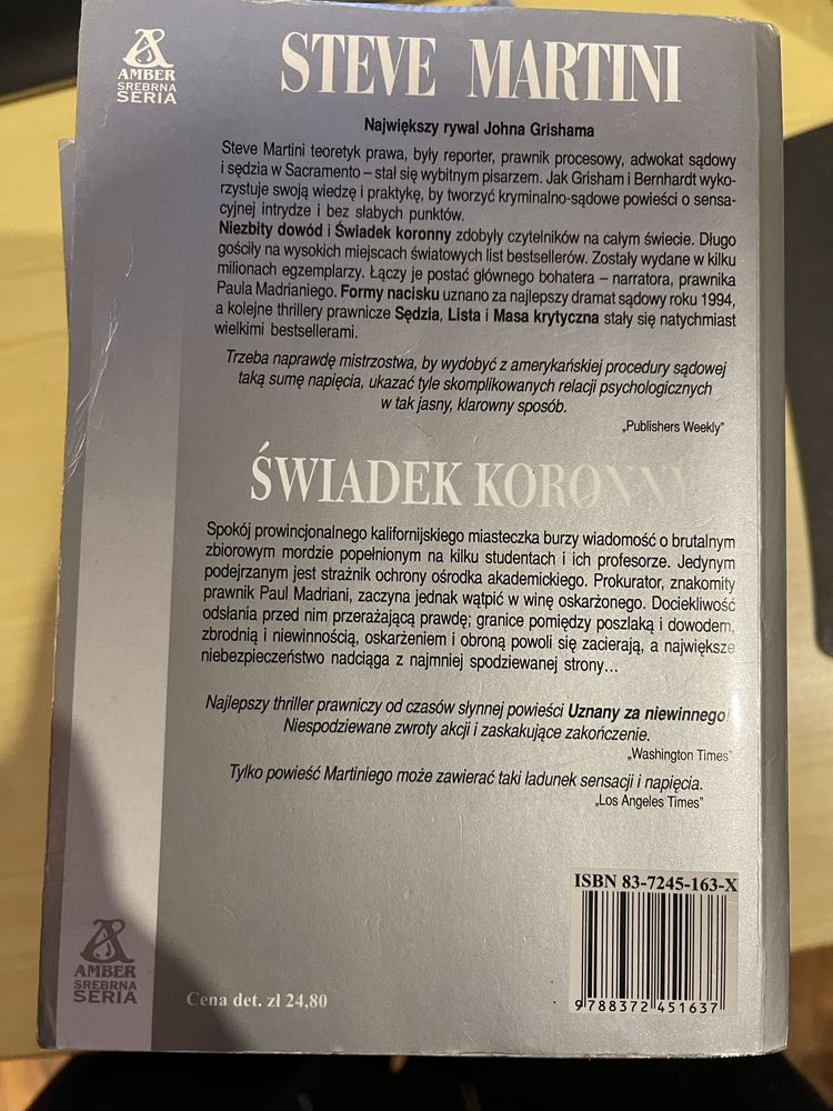 Świadek koronny Steve Martini