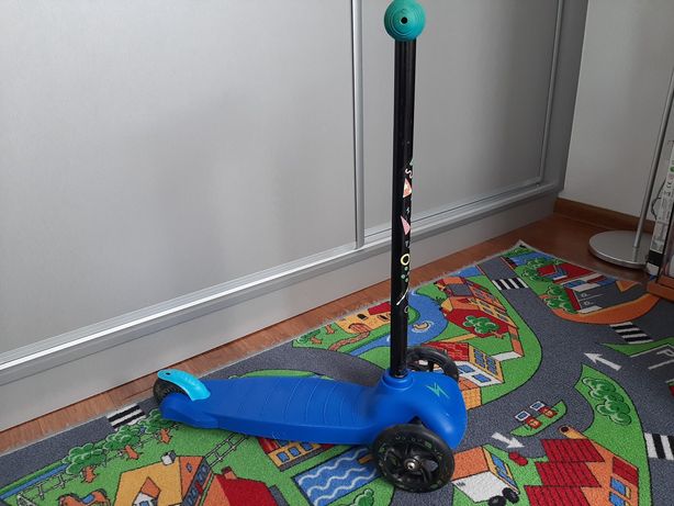 Hulajnoga dziecięca 3-kołowa scooter skrętne przednie kola