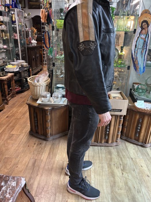 Skórzana kurtka motocyklowa