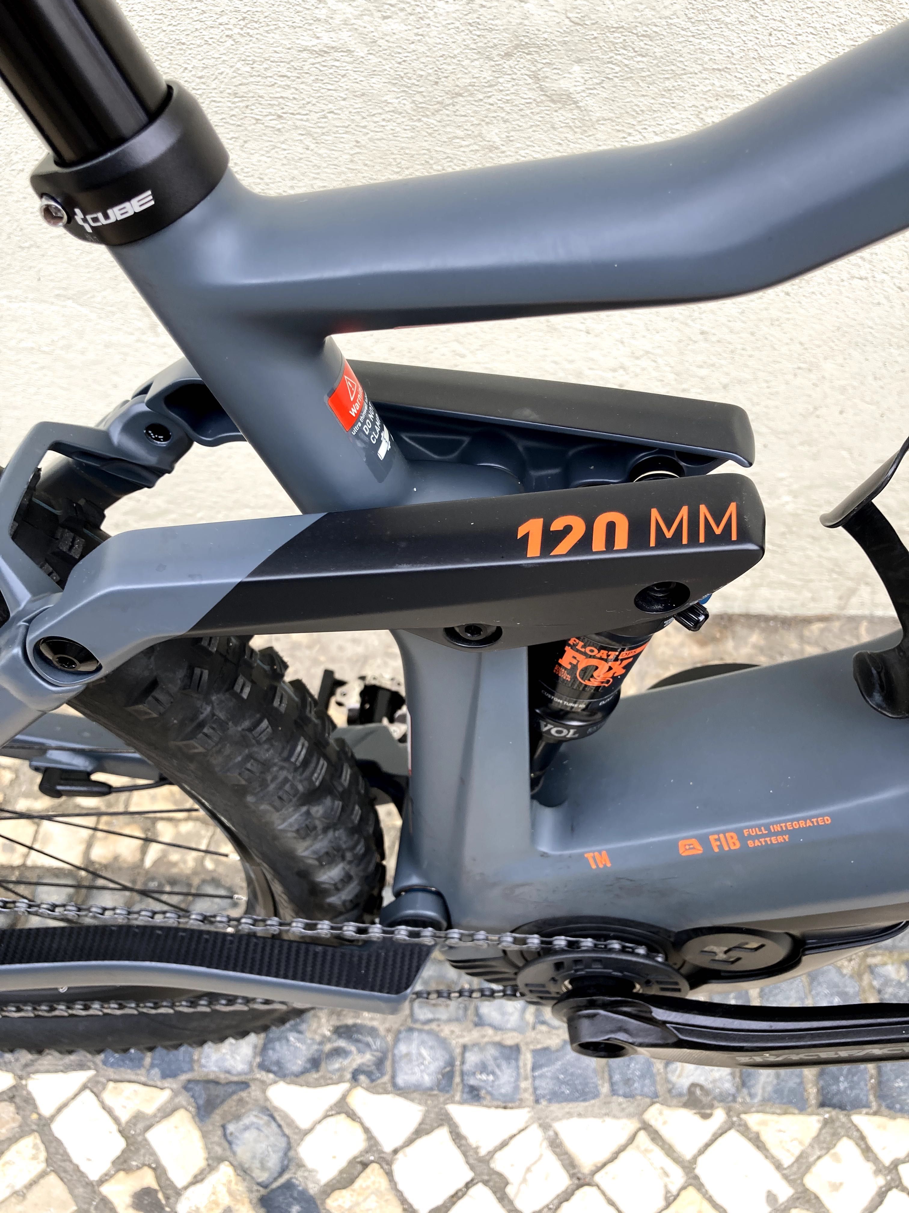 Bicicleta CUBE Stereo Hybrid HPC TM 120 - Tamanho M