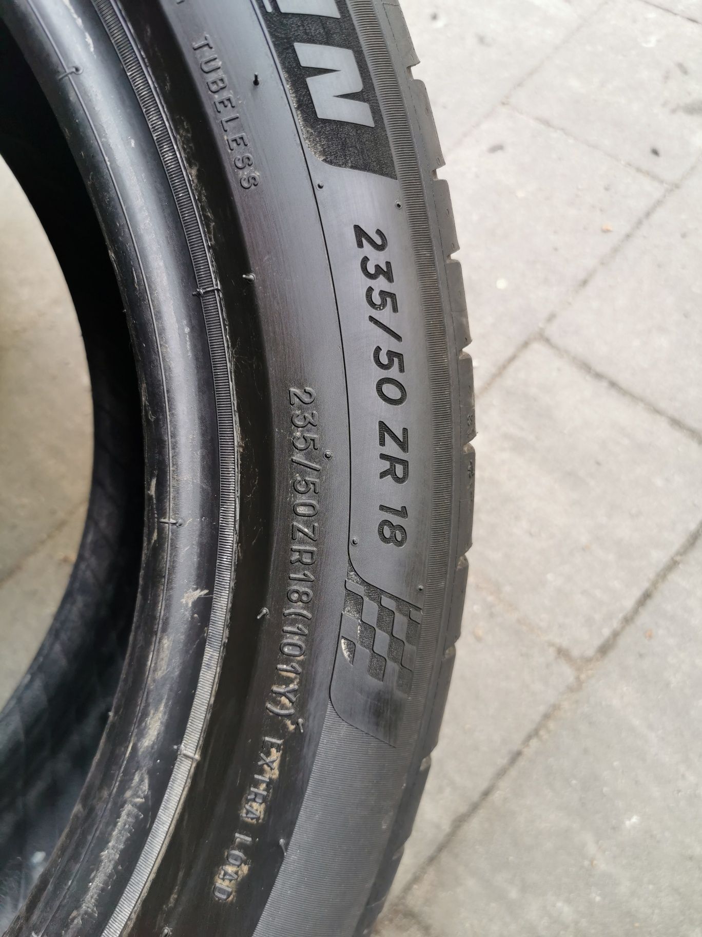 Летняя резина 235/50 R18 Michelin pilot sport 4