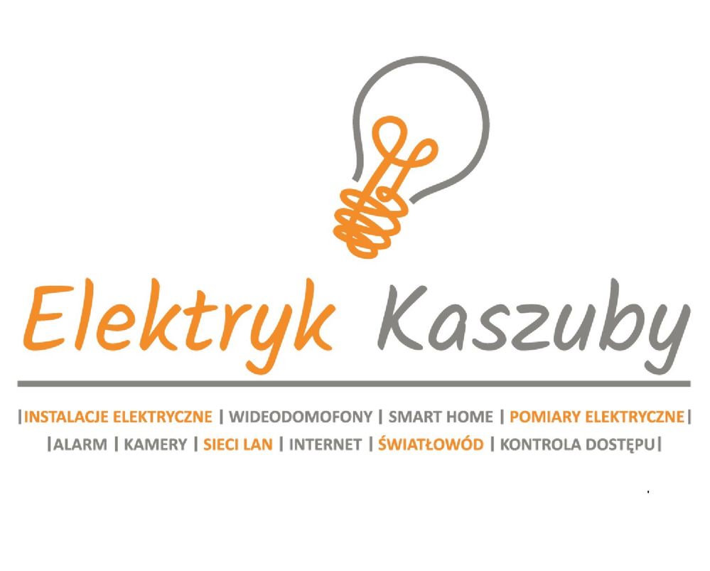 ELEKTRYK KASZUBY -instalacje elektryczne,kamery,alarm,pomiary elektr.