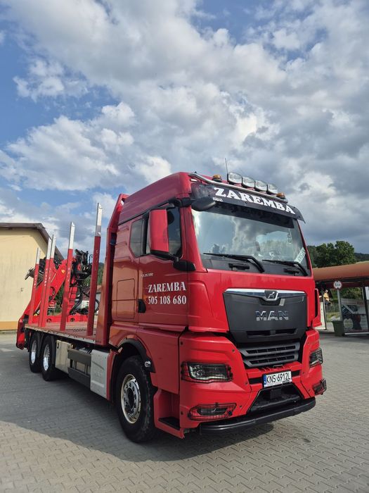 MAN Tgx 26.580 HDS KRAN EPSILON  Man tgx  26.580  do drewna lasu hds kran