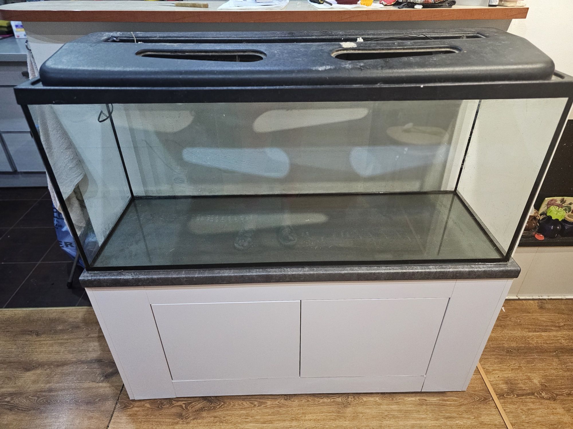 Akwarium 120/40/50 240l z szafką na zamówienie