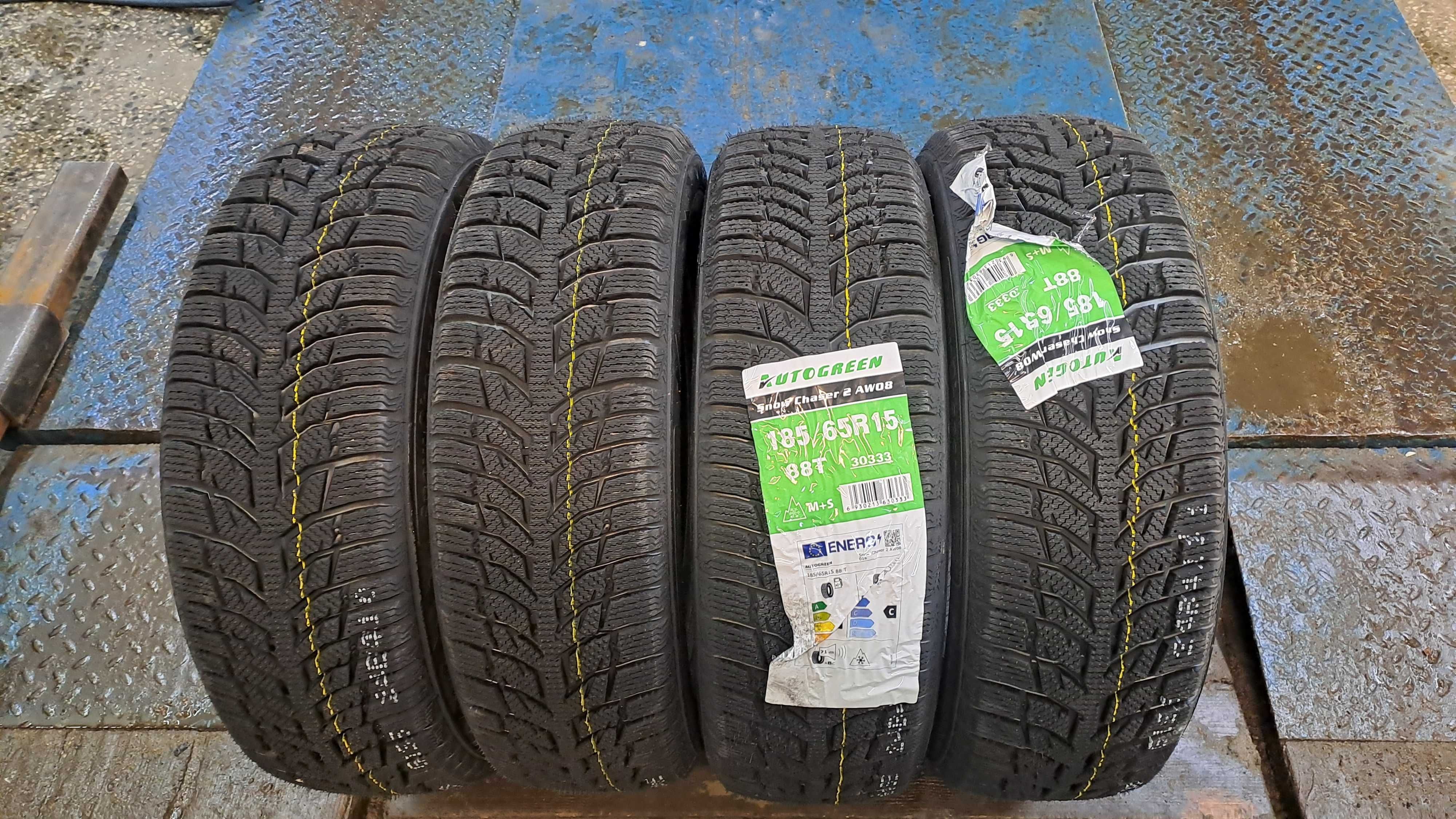 185/65r15 autogreen nowe opony zimowe 2023r montaż w cenie