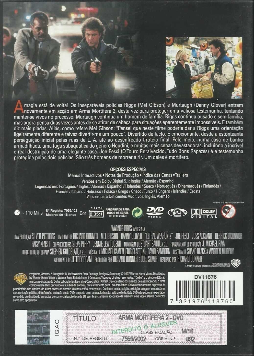 Arma Mortífera 2 (1989)