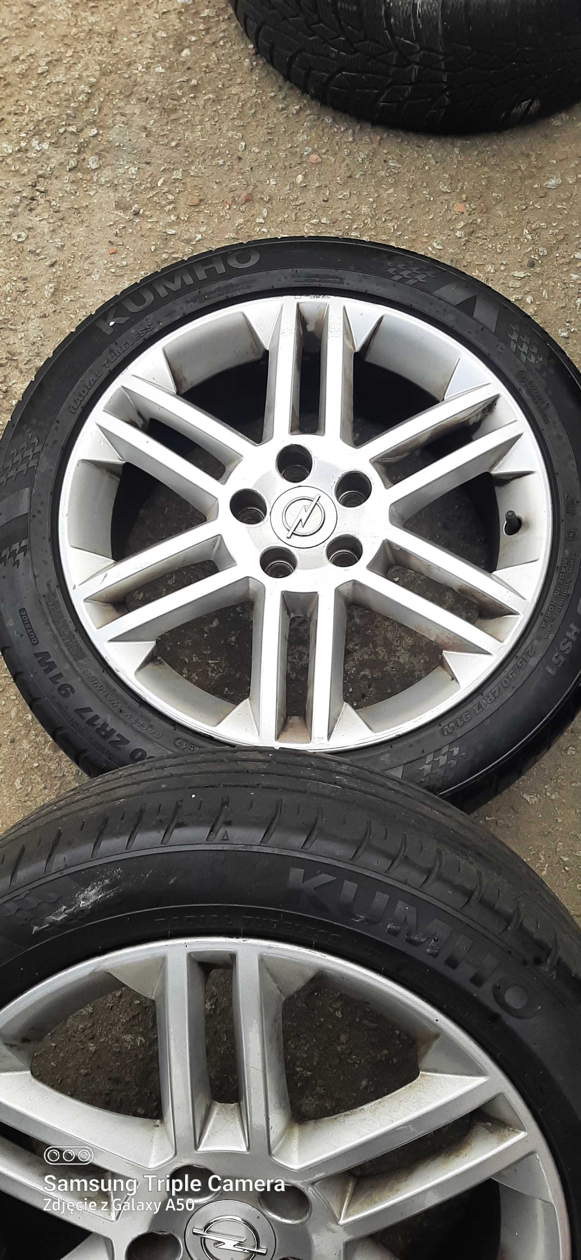 koła OPEL 5X110  215/50 R17 LATO