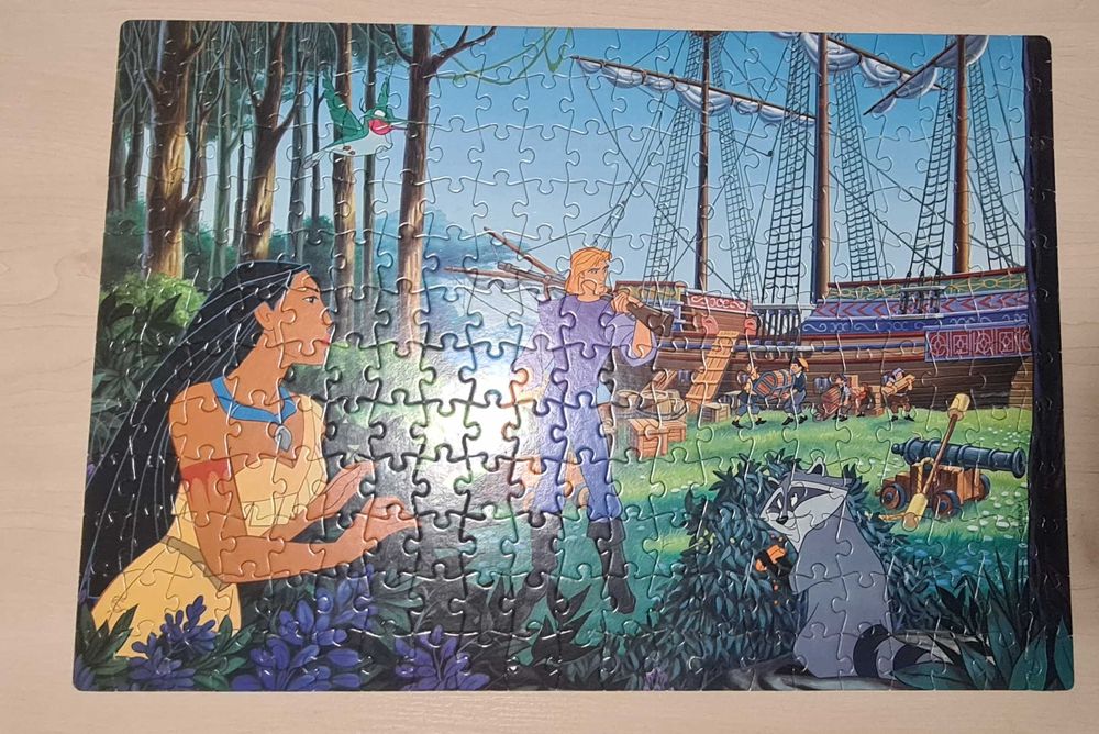 Puzzle Disney Pocahontas Clementoni 250 stare retro prl