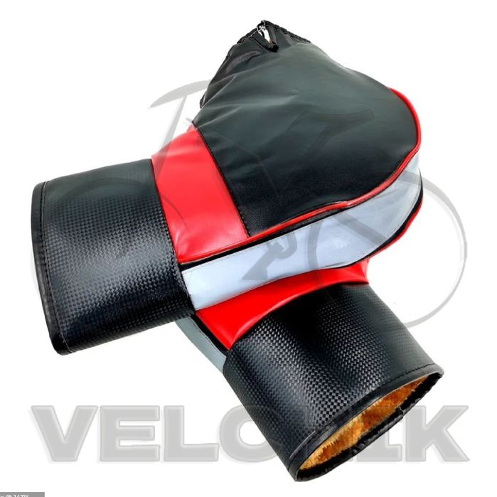 Теплі муфти для велосипеда, мотоцикла. Зимові рукавиці на кермо.