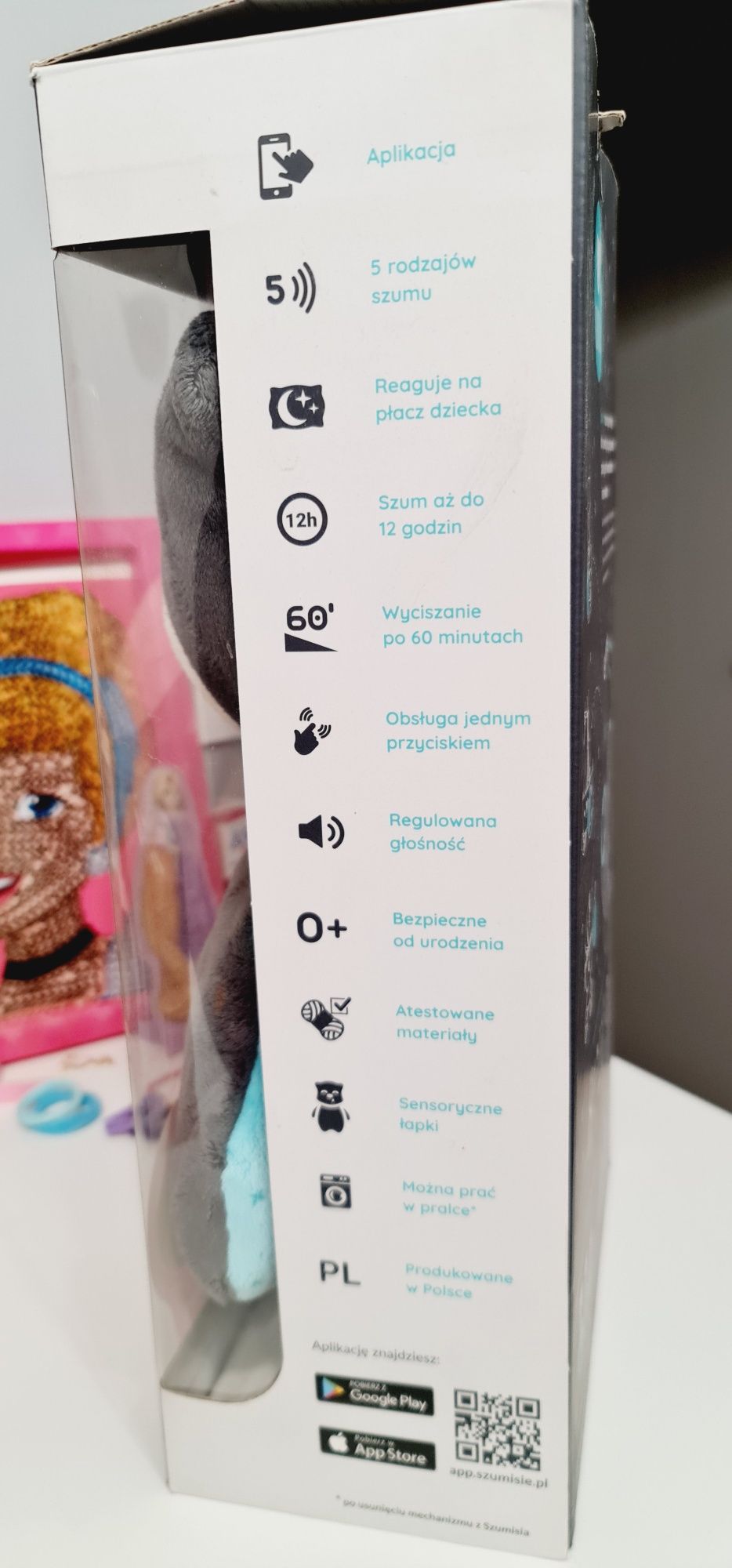 Miś szumiś Mia Bluetooth android szumisie