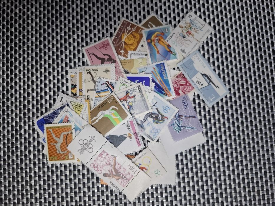 Znaczki pocztowe  Sport 70szt