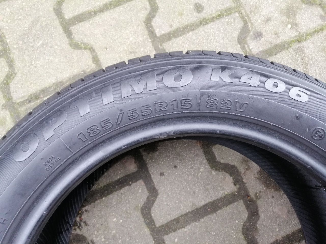 185/55R15 82V Hankook Optimo K406