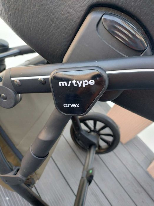 Wózek Anex m/type 2w1 z nową gondolą