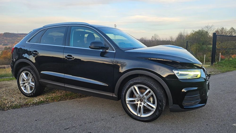 Audi Q3 Audi Q3 2.0 TDI Quattro Automat • 2015 r. • Sprowadzony • Uszkodzony