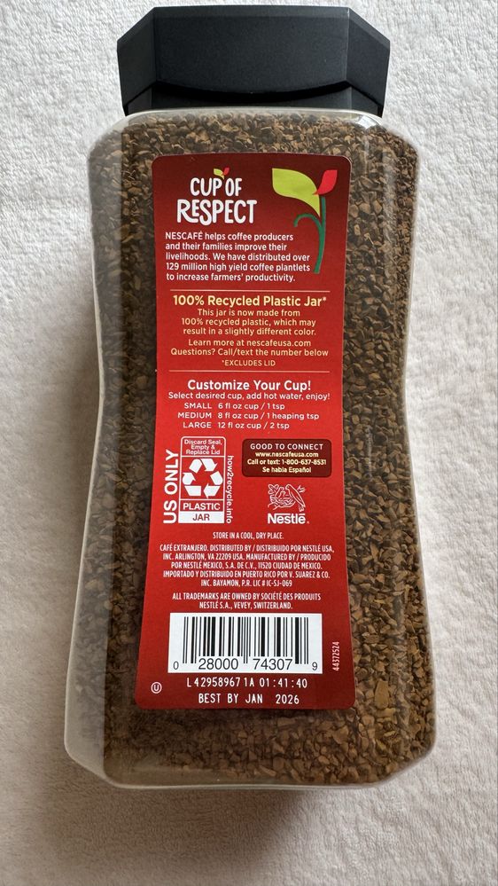 Kawa rozpuszczalna Necafe Taster’s choice House Blend 397g