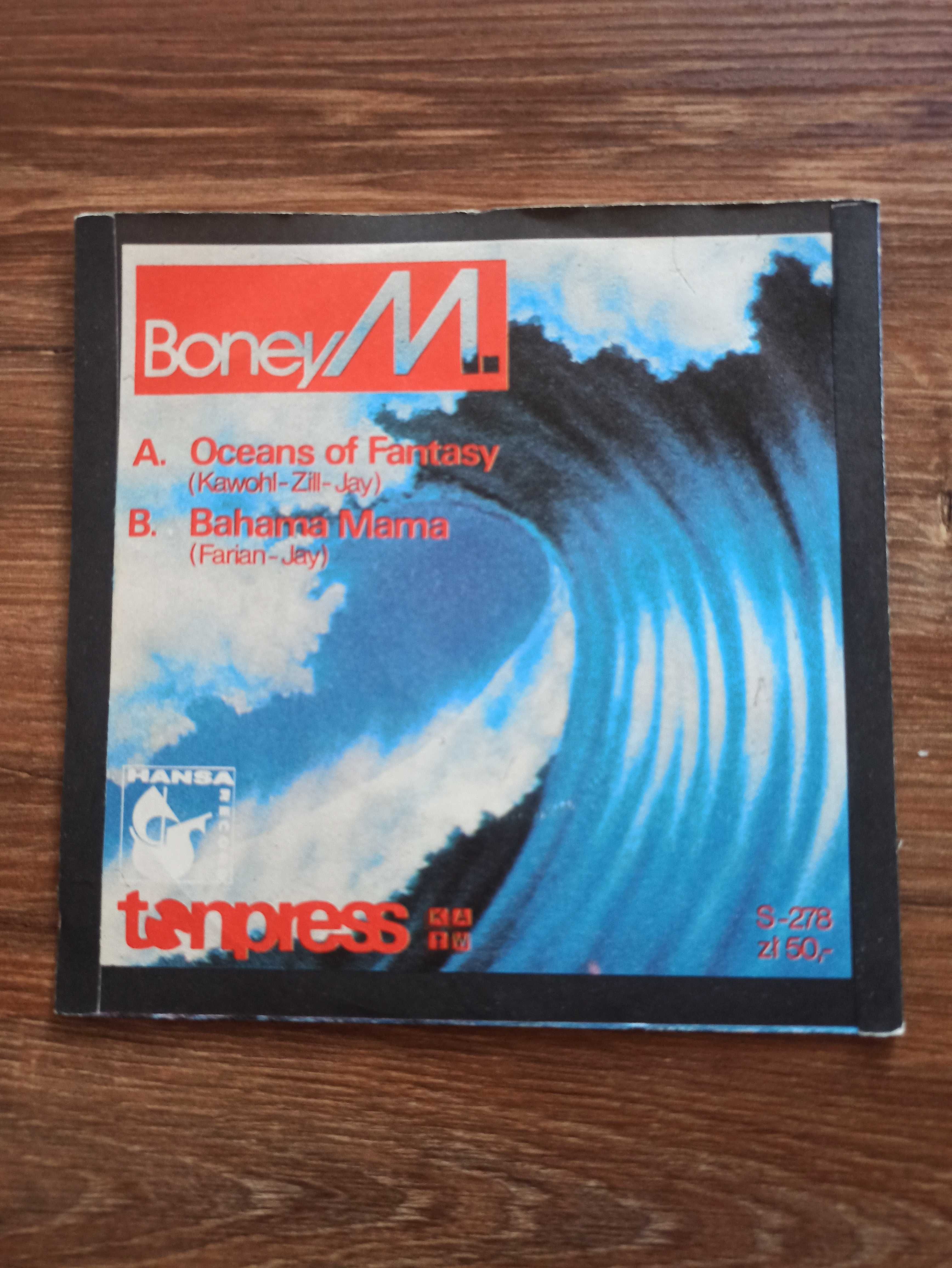 Winylowa płyta Boney M, używana