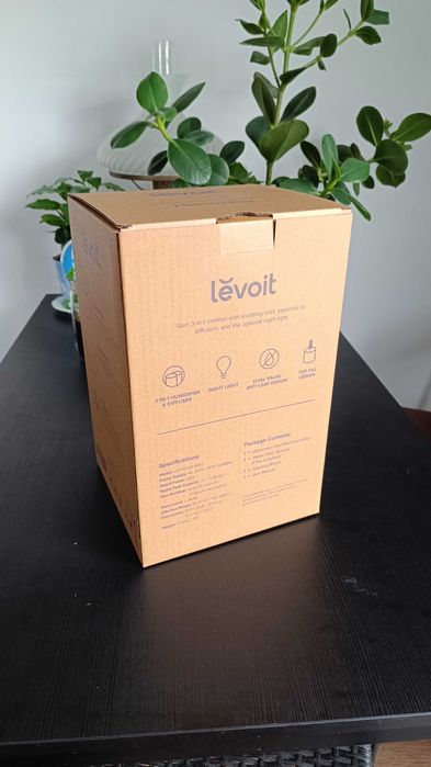 Kurier0zł, LEVOIT Top-Fill Nawilżacz powietrza z lampką, aromaterapia