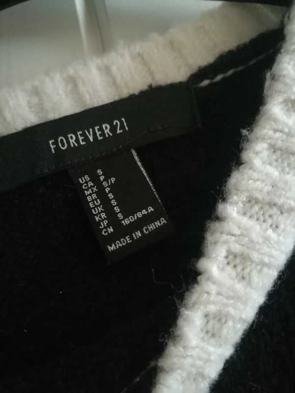 Krótki sweter, forever 21, S