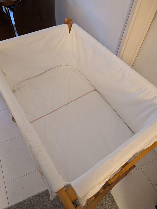 Berço bebê estilo Moisés