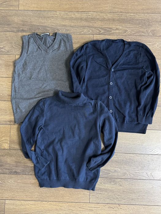 Шкільні речі для хлопчика 122-128 брюки сорочка поло