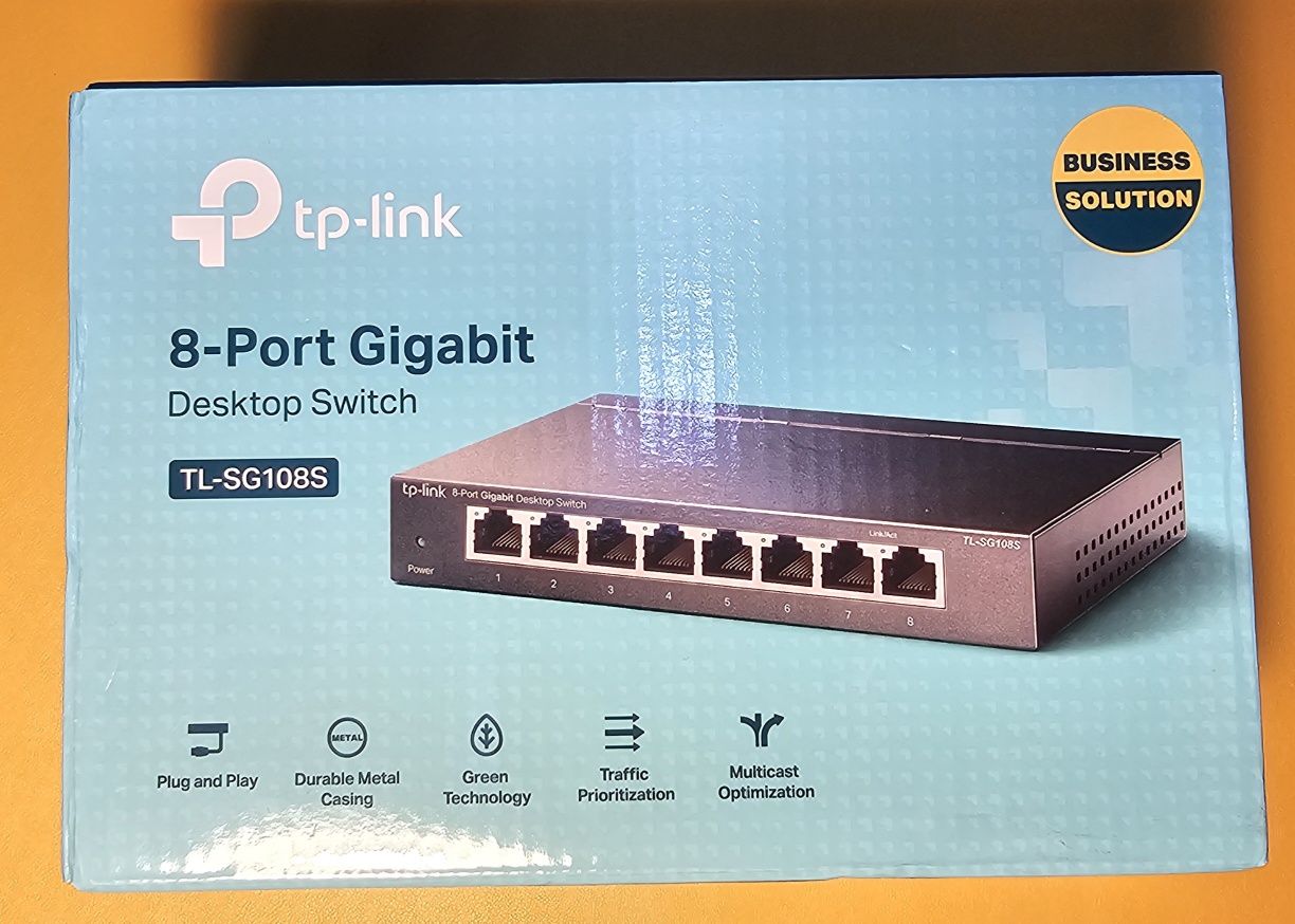 Switch 8 Portas Gigabit TP-Link