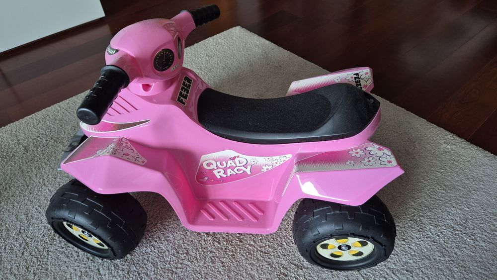 Moto 4 Elétrica Quad Racy Feber 6V 18M+