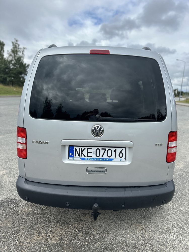 Vw Caddy 1.6 Diesel Niski przebig 7 osób