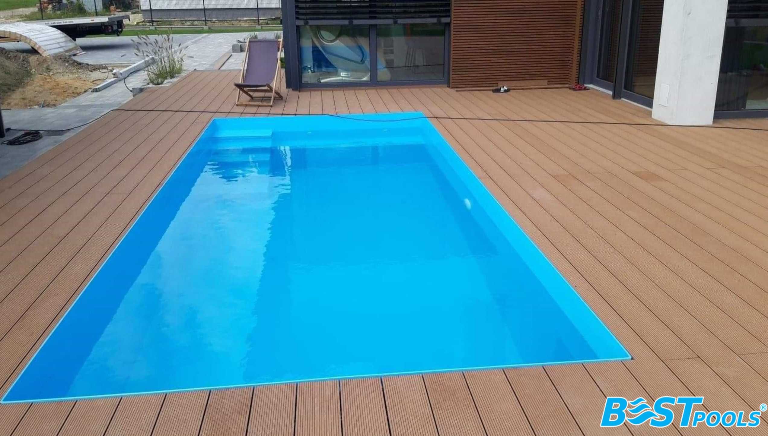 Basen PP marki Bestpools FLORES II 4.0x3.0x1.50 z kompletną filtracją